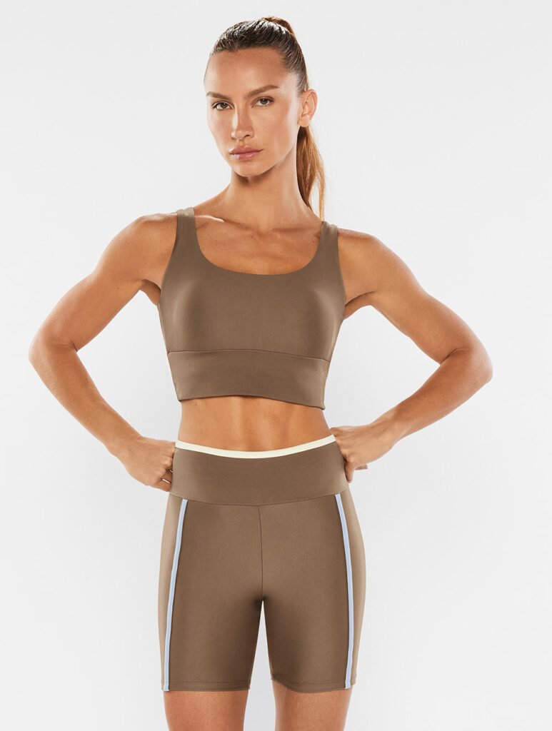 Top Alta Sustentação Body Peach Almond REVA.CO